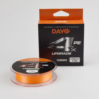 Шнур 4-х жильный DAYO Upgrade 4X PE, Orange, 644110-045 ⏩ Профессиональные консультации. ✈️ Оперативная доставка в любой регион. ✔️ Низкие цены. ➡️ Вы останетесь довольны! ✌️ Заказать:☎️ +375 29 662 27 73