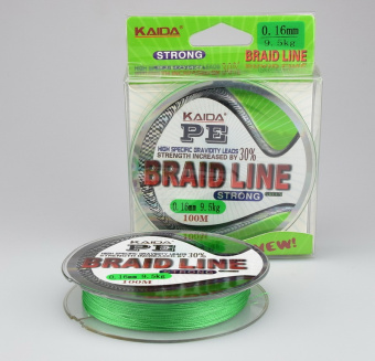 Плетеный шнур Kaida Braid Line PE Strong 0.30мм 100м.⏩ Профессиональные консультации. ✈️ Оперативная доставка в любой регион. ☎️ +375 29 662 27 73
