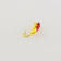 Мормышка Банан с ухом Д-2.0 Золото с красным ⏩ Профессиональные консультации. ✈️ Оперативная доставка в любой регион. ☎️ +375 29 662 27 73