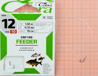 Крючки Cobra CNF100 (Feeder) CNF100-012 ⏩ профессиональные консультации. ✈️ Оперативная доставка в любой регион. ☎️ +375 29 662 27 73
