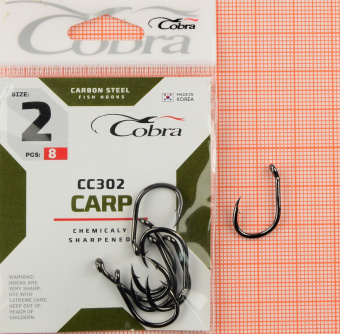 Крючки Cobra CC302 (Carp Matsui) CC302-002 ⏩ профессиональные консультации. ✈️ Оперативная доставка в любой регион. ☎️ +375 29 662 27 73
