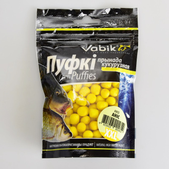 Воздушная кукуруза Vabik, Corn Puffies XXL, 20г, Анис ⏩ Профессиональные консультации. ✈️ Оперативная доставка в любой регион. ✔️ Низкие цены. ➡️ Вы останетесь довольны! ✌️ Заказать:☎️ +375 29 662 27 73