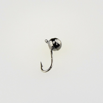 Мормышка Шар граненый с ухом Д-2.0 Черный никель ⏩ Профессиональные консультации. ✈️ Оперативная доставка в любой регион. ☎️ +375 29 662 27 73