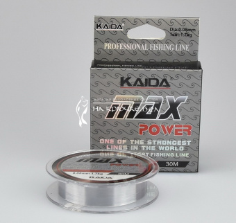 Леска Kaida MAX Power 30 0.25 30 ⏩ Профессиональные консультации. ✈️ Оперативная доставка в любой регион. ☎️ +375 29 662 27 73