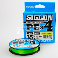 Плетенка Sunline Siglon PE X4 2.0 PE 150 м Light Green. ⏩ Профессиональные консультации. ✈️ Оперативная доставка в любой регион.