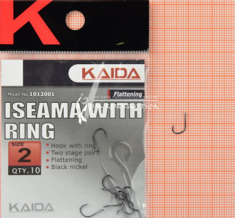 Крючки Kaida BA03 (Iseama), #2, На карася карпа ⏩ Профессиональные консультации. ✈️ Оперативная доставка в любой регион. ✔️ Низкие цены. ➡️ Вы останетесь довольны! ✌️ Заказать:☎️ +375 29 662 27 73
