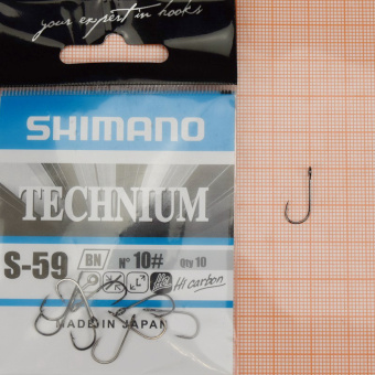 Крючки с большим ухом Shimano Technium, Копия S-59, 10 ⏩ Профессиональные консультации. ✈️ Оперативная доставка в любой регион. ✔️ Низкие цены. ➡️ Вы останетесь довольны! ✌️ Заказать:☎️ +375 29 662 27 73
