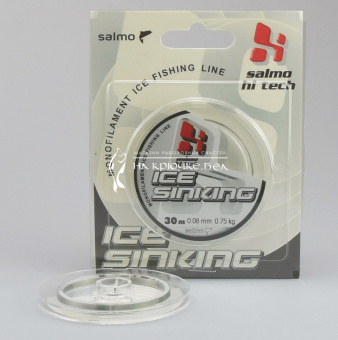 Леска SALMO Ice Sinking 0.12 мм, 30 м. ⏩ Профессиональные консультации. ✈️ Оперативная доставка в любой регион. ☎️ +375 29 662 27 73