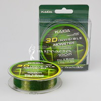 Леска 3D KAIDA Monster FL01, , FL01-18 ⏩ Профессиональные консультации. ✈️ Оперативная доставка в любой регион. ✔️ Низкие цены. ➡️ Вы останетесь довольны! ✌️ Заказать:☎️ +375 29 662 27 73