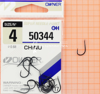 Крючки Owner 50344 (Chinu), #4, Для матча ⏩ Профессиональные консультации. ✈️ Оперативная доставка в любой регион. ✔️ Низкие цены. ➡️ Вы останетесь довольны! ✌️ Заказать:☎️ +375 29 662 27 73
