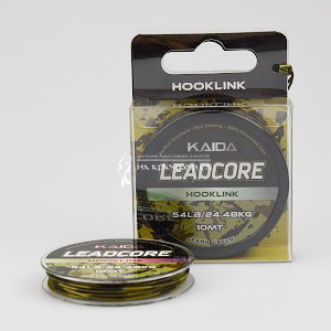 Поводковый материал Kaida, Leadcore, 10 м, Camo Green  ➡️ лови с профессионалами магазина накрючке.бел. ✔️ Низкие цены. ⏬ Оперативная доставка в любой регион.✈️ Вы останетесь довольны! ✌️ Заказать:☎️ +375 29 662 27 73