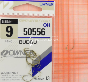 Крючки Owner 50556 (Budou), #9, Для фидера ⏩ Профессиональные консультации. ✈️ Оперативная доставка в любой регион. ✔️ Низкие цены. ➡️ Вы останетесь довольны! ✌️ Заказать:☎️ +375 29 662 27 73
