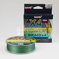 Шнур 4-х жильный DAYO Power Braid X4, Зелёный, 624215-10 ⏩ Профессиональные консультации. ✈️ Оперативная доставка в любой регион. ✔️ Низкие цены. ➡️ Вы останетесь довольны! ✌️ Заказать:☎️ +375 29 662 27 73