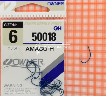 Крючки Owner 50018 (Amago-H), #6, Для фидера ⏩ Профессиональные консультации. ✈️ Оперативная доставка в любой регион. ✔️ Низкие цены. ➡️ Вы останетесь довольны! ✌️ Заказать:☎️ +375 29 662 27 73
