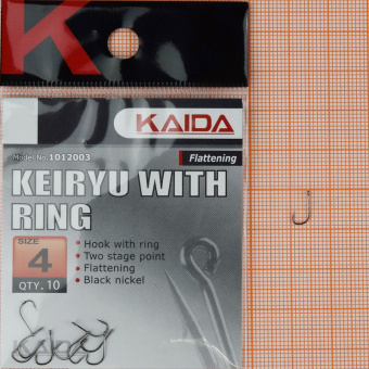 Крючки Kaida BA02 (Keiryu)  ⏩ Профессиональные консультации. ✈️ Оперативная доставка в любой регион. ☎️ +375 29 662 27 73
