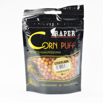 Воздушная кукуруза Traper, Corn Puff, 4мм, Шоколад ⏩ Профессиональные консультации. ✈️ Оперативная доставка в любой регион. ✔️ Низкие цены. ➡️ Вы останетесь довольны! ✌️ Заказать:☎️ +375 29 662 27 73