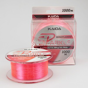 Леска Карповая KAIDA Sparkle, Розовая, SPA1-370 ⏩ Профессиональные консультации. ✈️ Оперативная доставка в любой регион. ✔️ Низкие цены. ➡️ Вы останетесь довольны! ✌️ Заказать:☎️ +375 29 662 27 73