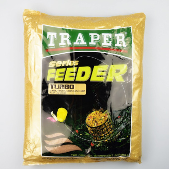 Прикормка Traper, Feeder Series, 2.5кг, Турбо. ⏩ Профессиональные консультации. ✈️ Оперативная доставка в любой регион.☎️ +375 29 662 27 73
