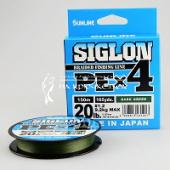 Плетенка Sunline Siglon PE X4 1.2 PE 150 м Dark Green. ⏩ Профессиональные консультации. ✈️ Оперативная доставка в любой регион.