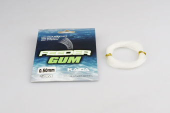 Feeder Gum KAIDA EL01, 0.50мм, 10м,  ⏩ Профессиональные консультации. ✈️ Оперативная доставка в любой регион. ✔️ Низкие цены. ➡️ Вы останетесь довольны! ✌️ Заказать:☎️ +375 29 662 27 73