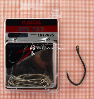 Крючки С колечком Kaida Big Cat, #7/0 ⏩ Профессиональные консультации. ✈️ Оперативная доставка в любой регион. ✔️ Низкие цены. ➡️ Вы останетесь довольны! ✌️ Заказать:☎️ +375 29 662 27 73
