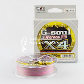 Шнур 4-х жильный YGK G-soul X4 Upgrade PE, Серо-розовый, GSUPX4200-25 ⏩ Профессиональные консультации. ✈️ Оперативная доставка в любой регион. ✔️ Низкие цены. ➡️ Вы останетесь довольны! ✌️ Заказать:☎️ +375 29 662 27 73