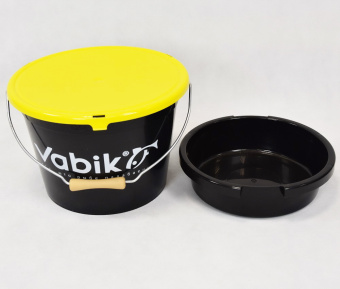 Ведро для прикорики с крышкой и тазом Vabik, PRO, 25л ⏩ Профессиональные консультации. ✈️ Оперативная доставка в любой регион. ✔️ Низкие цены. ➡️ Вы останетесь довольны! ✌️ Заказать:☎️ +375 29 662 27 73