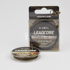Поводковый материал Kaida, Leadcore, 10 м, Camo Brown  ➡️ лови с профессионалами магазина накрючке.бел. ✔️ Низкие цены. ⏬ Оперативная доставка в любой регион.✈️ Вы останетесь довольны! ✌️ Заказать:☎️ +375 29 662 27 73