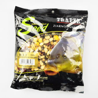 Добавка в прикормку Traper, Seed MIX, 7, (красная и желтая кукуруза+конопля+пшеница+соя) ⏩ Профессиональные консультации. ✈️ Оперативная доставка в любой регион. ✔️ Низкие цены. ➡️ Вы останетесь довольны! ✌️ Заказать:☎️ +375 29 662 27 73