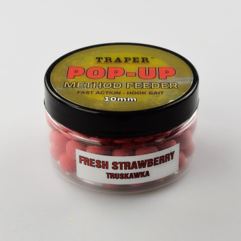 Бойлы плавающие Traper, Pop-Up Method Feeder 10mm, 30г, Клубника ⏩ Профессиональные консультации. ✈️ Оперативная доставка в любой регион. ✔️ Низкие цены. ➡️ Вы останетесь довольны! ✌️ Заказать:☎️ +375 29 662 27 73