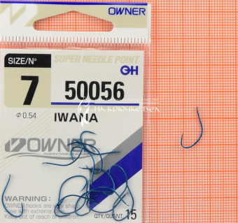 Крючки Owner 50056 (Iwana), #7, Для фидера ⏩ Профессиональные консультации. ✈️ Оперативная доставка в любой регион. ✔️ Низкие цены. ➡️ Вы останетесь довольны! ✌️ Заказать:☎️ +375 29 662 27 73
