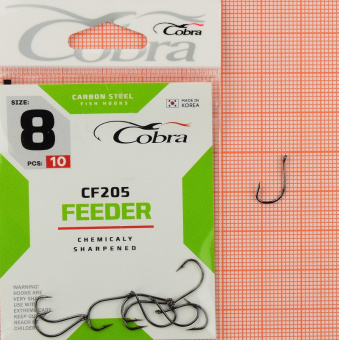 Крючки Cobra CF205 (Feeder Sport) CF205-008 ⏩ профессиональные консультации. ✈️ Оперативная доставка в любой регион. ☎️ +375 29 662 27 73
