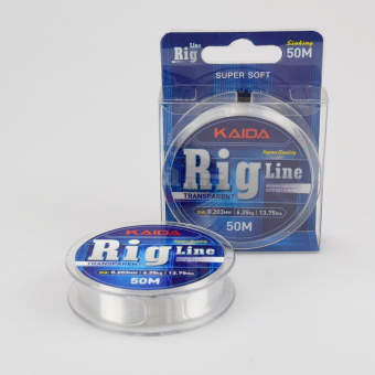 Леска Kaida RIG Line 0.203 50 ⏩ Профессиональные консультации. ✈️ Оперативная доставка в любой регион. ☎️ +375 29 662 27 73