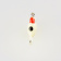 Мормышка Жук с ухом Д-3.0 Серебро крашеный #01 ⏩ Профессиональные консультации. ✈️ Оперативная доставка в любой регион. ☎️ +375 29 662 27 73
