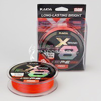 Плетеный шнур Kaida X8 Long-Lasting Bright PE 0.14мм 150м.⏩ Профессиональные консультации. ✈️ Оперативная доставка в любой регион. ☎️ +375 29 662 27 73
