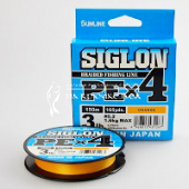 Плетенка Sunline Siglon PE X4 0.2 PE 150 м Orange. ⏩ Профессиональные консультации. ✈️ Оперативная доставка в любой регион.