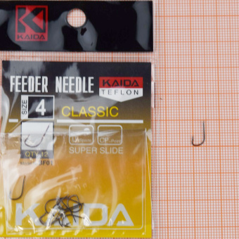 Крючки Kaida Feeder Needle, #4, Для фидера ⏩ Профессиональные консультации. ✈️ Оперативная доставка в любой регион. ✔️ Низкие цены. ➡️ Вы останетесь довольны! ✌️ Заказать:☎️ +375 29 662 27 73
