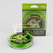 Шнур 4-х жильный KAIDA Legend X4 PE (Permanent Color), Салатовый, X492-16 ⏩ Профессиональные консультации. ✈️ Оперативная доставка в любой регион. ✔️ Низкие цены. ➡️ Вы останетесь довольны! ✌️ Заказать:☎️ +375 29 662 27 73