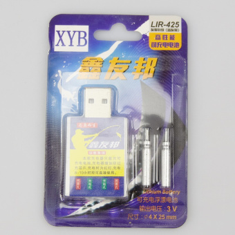 Литиевые аккумуляторы и USB зарядное для светящихся LED поплавков, LIR 425 3V ⏩ Профессиональные консультации. ✈️ Оперативная доставка в любой регион. ✔️ Низкие цены. ➡️ Вы останетесь довольны! ✌️ Заказать:☎️ +375 29 662 27 73