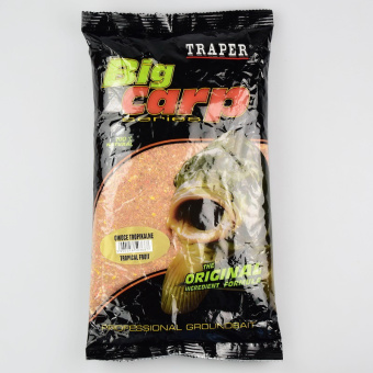 Прикормка Traper, Big carp, 1кг, Тропические фрукты ⏩ Профессиональные консультации. ✈️ Оперативная доставка в любой регион. ✔️ Низкие цены. ➡️ Вы останетесь довольны! ✌️ Заказать:☎️ +375 29 662 27 73
