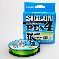 Плетенка Sunline Siglon PE X4 1.0 PE 150 м Light Green. ⏩ Профессиональные консультации. ✈️ Оперативная доставка в любой регион.