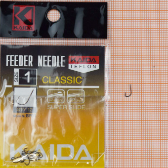 Крючки Kaida Feeder Needle (BF01), #1, Для фидера ⏩ Профессиональные консультации. ✈️ Оперативная доставка в любой регион. ✔️ Низкие цены. ➡️ Вы останетесь довольны! ✌️ Заказать:☎️ +375 29 662 27 73
