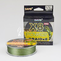 Шнур 8-ми жильный DAYO Power Braid X8, Зелёный, 628313-18 ⏩ Профессиональные консультации. ✈️ Оперативная доставка в любой регион. ✔️ Низкие цены. ➡️ Вы останетесь довольны! ✌️ Заказать:☎️ +375 29 662 27 73