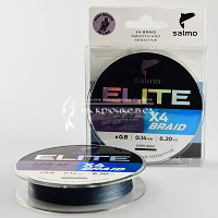 Плетеный шнур SALMO Elite X4 PE, 0.14мм, 0.8, 125м. ⏩ Профессиональные консультации. ✈️ Оперативная доставка в любой регион. ☎️ +375 29 662 27 73
