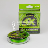 Шнур 4-х жильный KAIDA Legend X4 PE (Permanent Color), Салатовый, X492-10 ⏩ Профессиональные консультации. ✈️ Оперативная доставка в любой регион. ✔️ Низкие цены. ➡️ Вы останетесь довольны! ✌️ Заказать:☎️ +375 29 662 27 73