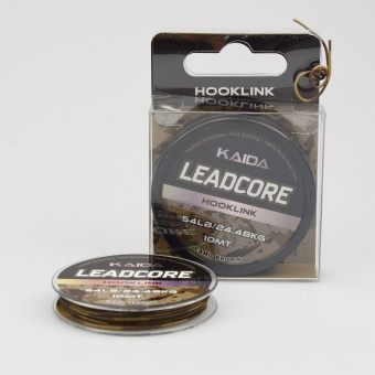 Поводковый материал Kaida, Leadcore, 10 м, Camo Brown  ➡️ лови с профессионалами магазина накрючке.бел. ✔️ Низкие цены. ⏬ Оперативная доставка в любой регион.✈️ Вы останетесь довольны! ✌️ Заказать:☎️ +375 29 662 27 73