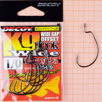 Крючки Decoy Worm 25 Kg Hook Wide 1/0. ⏩ Профессиональные консультации. ✈️ Оперативная доставка в любой регион. ☎️ +375 29 662 27 73