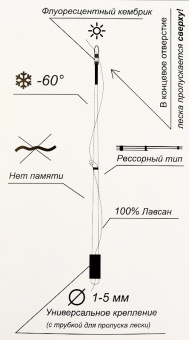 Кивок ТАЛИСМАН РЫБАКА Комариный нос (Колибри), Мормышечный, длина 12см, тест 0.8-1.5г, 350 микр. ⏩ Профессиональные консультации. ✈️ Оперативная доставка в любой регион. ✔️ Низкие цены. ➡️ Вы останетесь довольны! ✌️ Заказать:☎️ +375 29 662 27 73