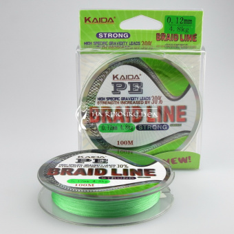 Плетеный шнур Kaida Braid Line PE Strong 0.12мм 100м.⏩ Профессиональные консультации. ✈️ Оперативная доставка в любой регион. ☎️ +375 29 662 27 73
