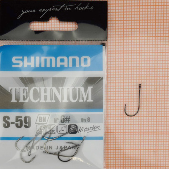 Крючки с большим ухом Shimano Technium, Копия S-59, 6 ✔️ Низкие цены. ⏬ Оперативная доставка в любой регион.✈️ Вы останетесь довольны! ✌️ Заказать:☎️ +375 29 662 27 73
